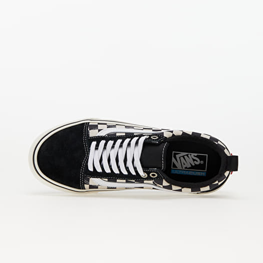 Herren Sneaker und Schuhe Vans Old Skool MTE-1 Black/ White/ Checkerboard |  Queens
