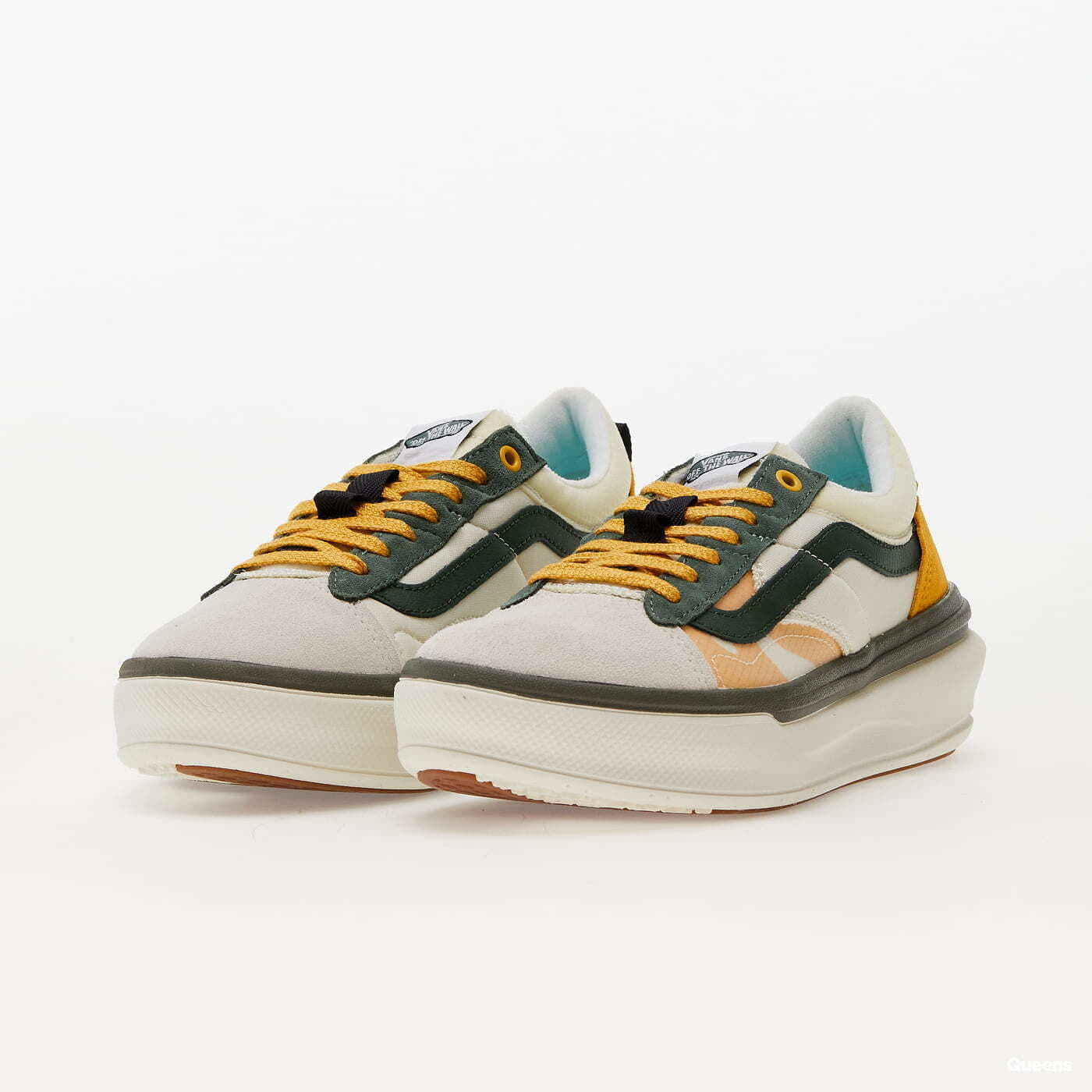 Vans old skool chex multi top