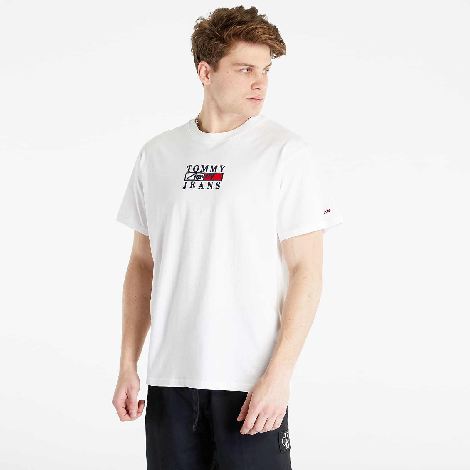 Trička TOMMY JEANS Relaxed Timeless T-Shirt White