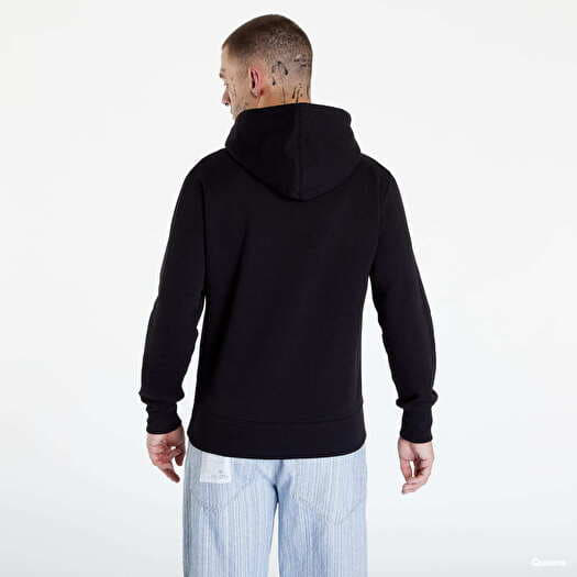 Sweatshirts and Sweaters Calvin Klein Jeans Monologo Hoodie Black | Queens
