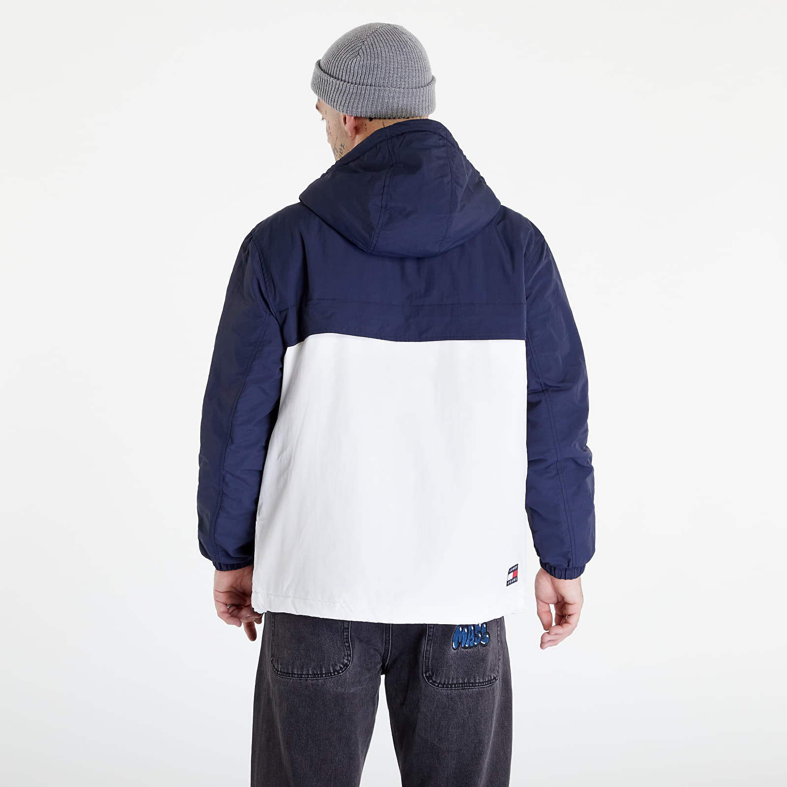 Jacken TOMMY JEANS Color Block Padded Jacket White