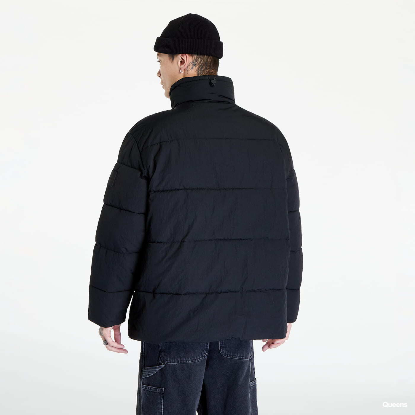 Jackets and Coats Calvin Klein Jeans Badge Oversized Puffer Black
