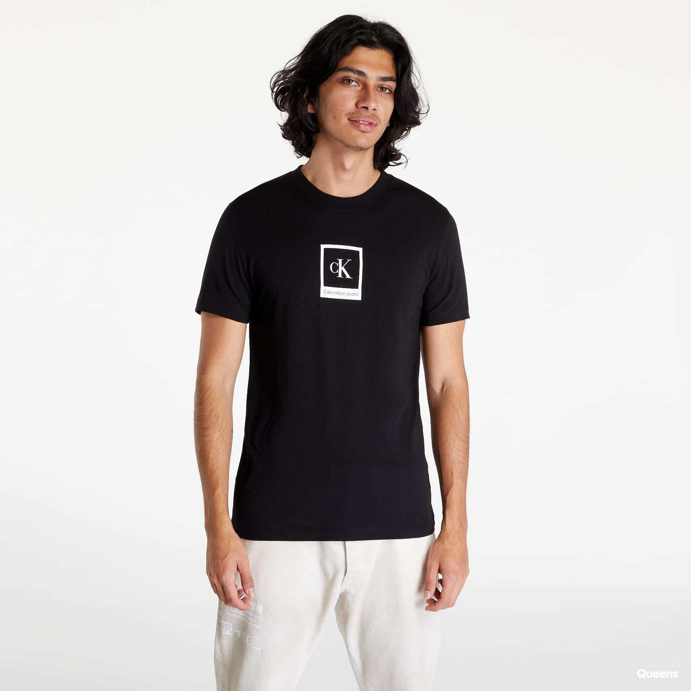 T-Shirts CALVIN KLEIN JEANS Small Polaroid Center T-Shirt Black