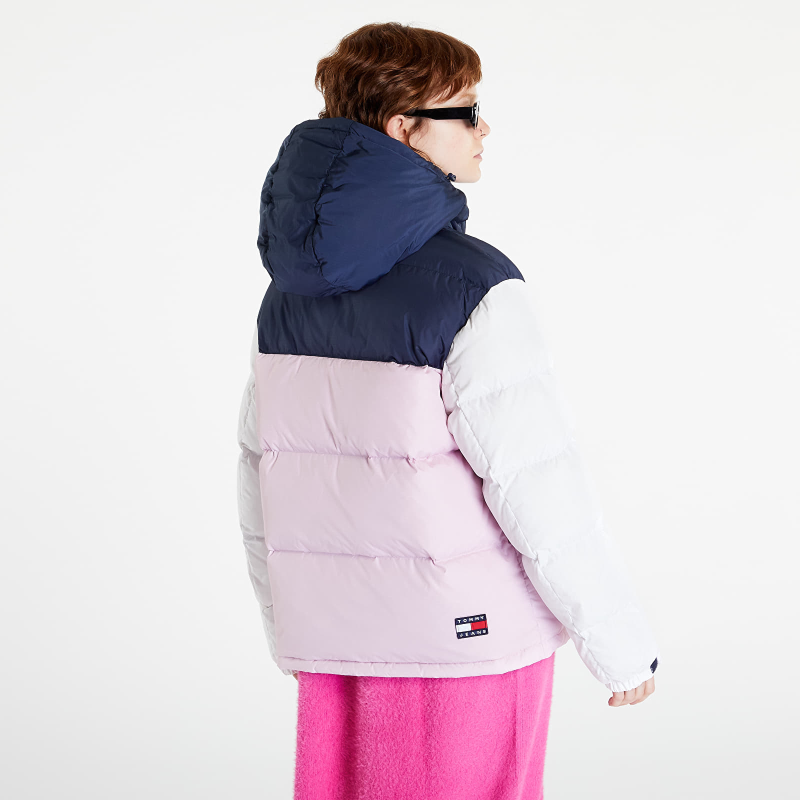 Jackets TOMMY JEANS Cblk Alaska Puffer Blue/ Pink/ White
