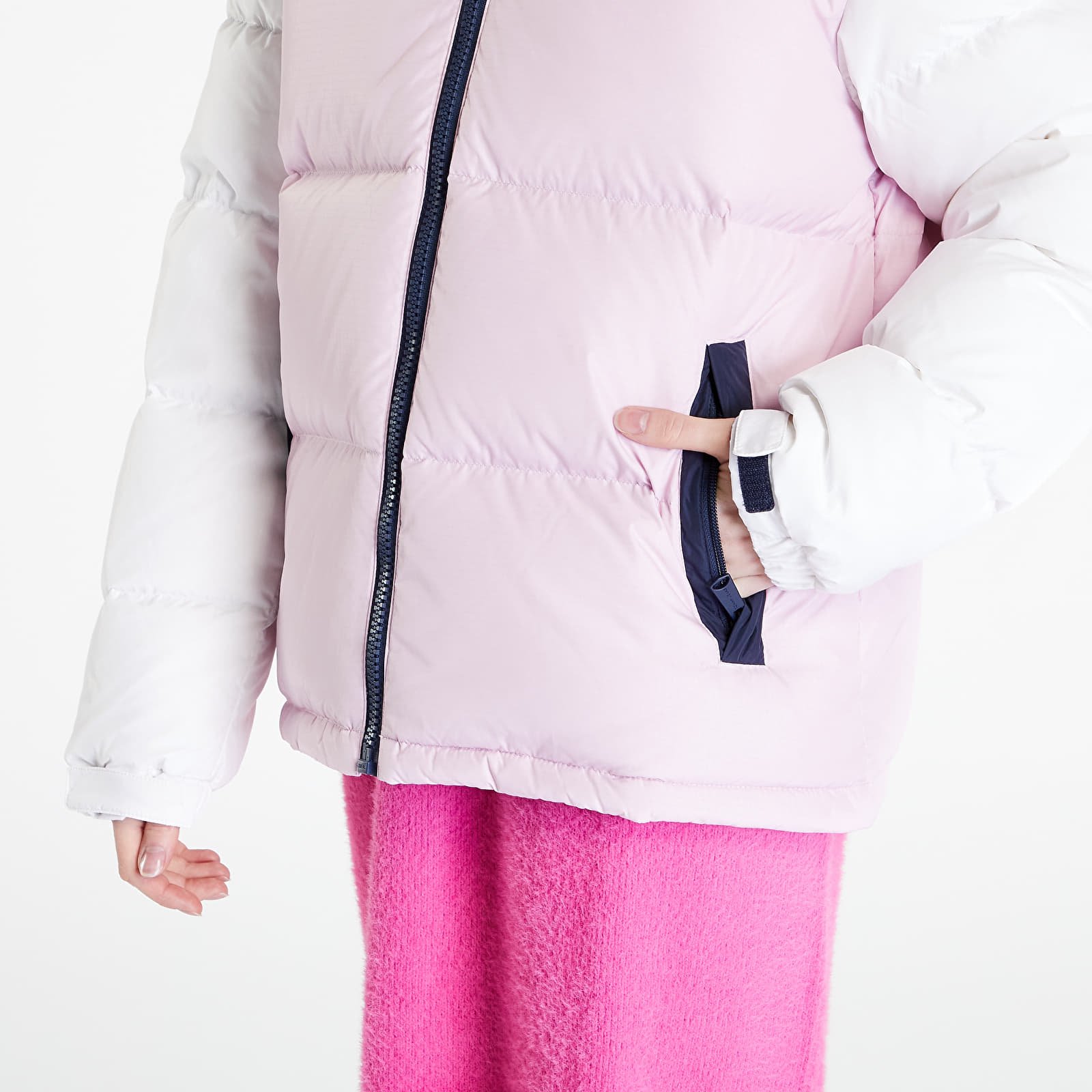 Jackets TOMMY JEANS Cblk Alaska Puffer Blue/ Pink/ White