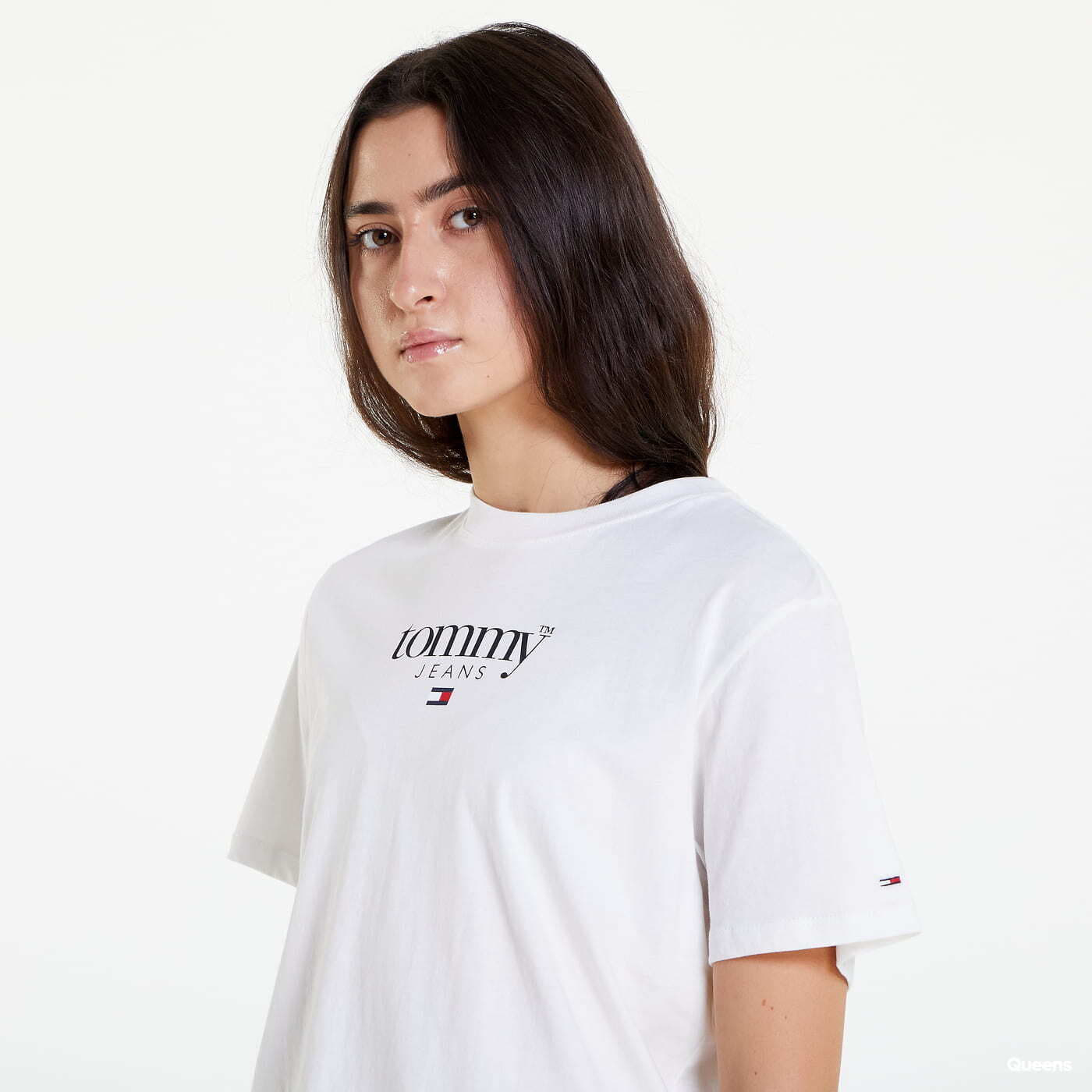 Trička TOMMY JEANS Tjw Classic Essential T-Shirt White