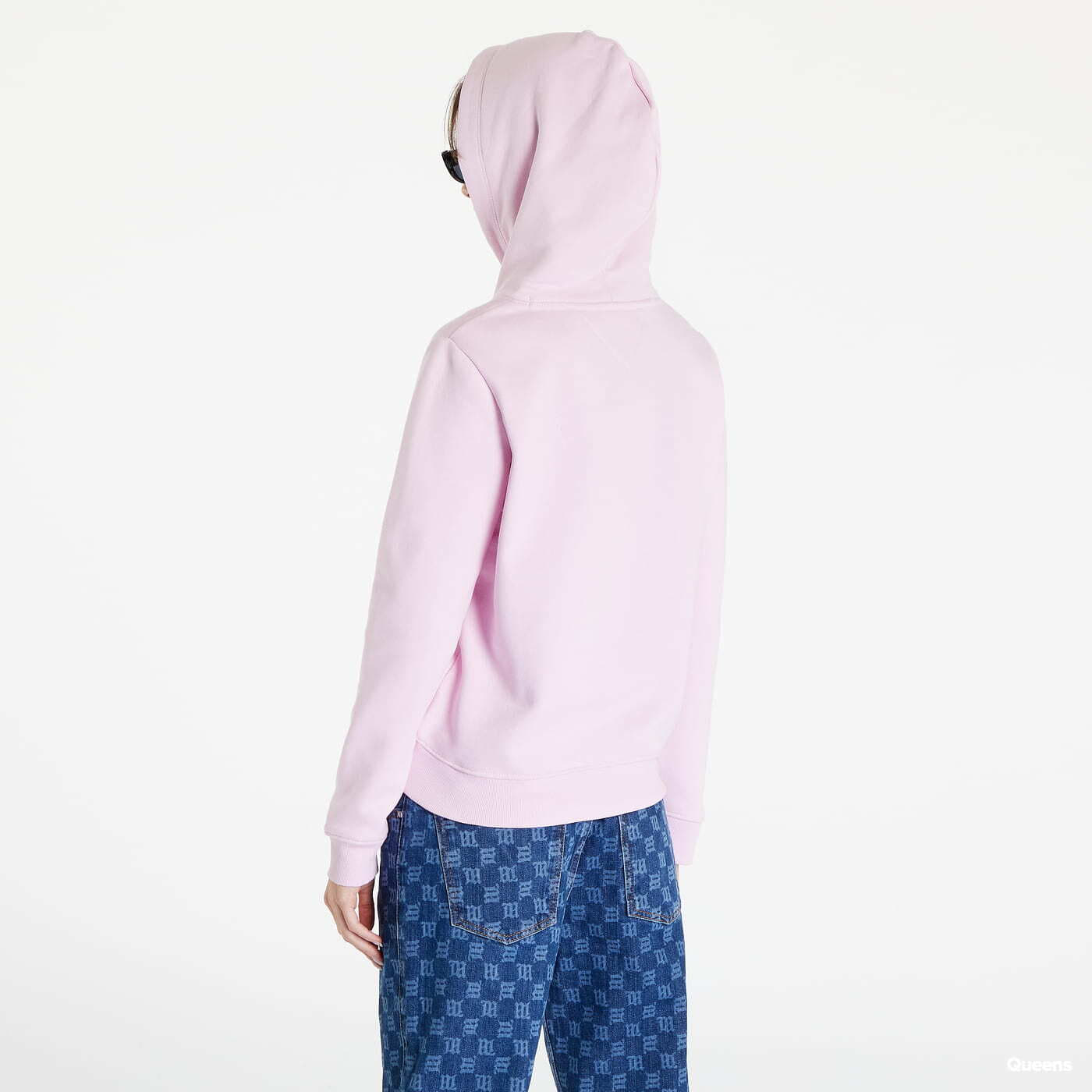 Hanorace TOMMY JEANS Reg Serif Linear Pink