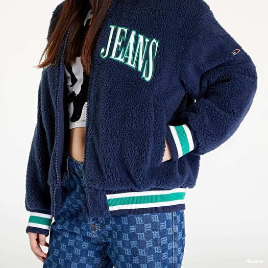 Tommy jeans sherpa sales bomber