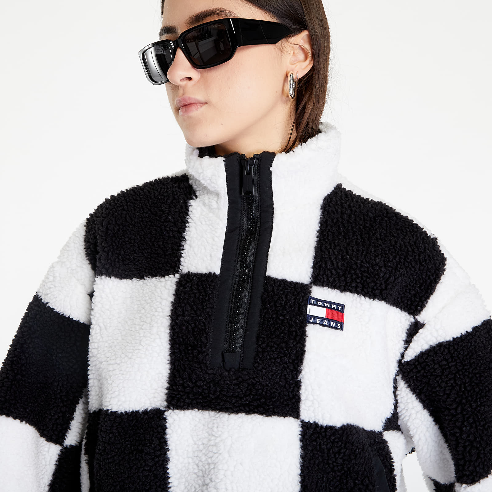 Jackets TOMMY JEANS Checkerboard She Black | Queens