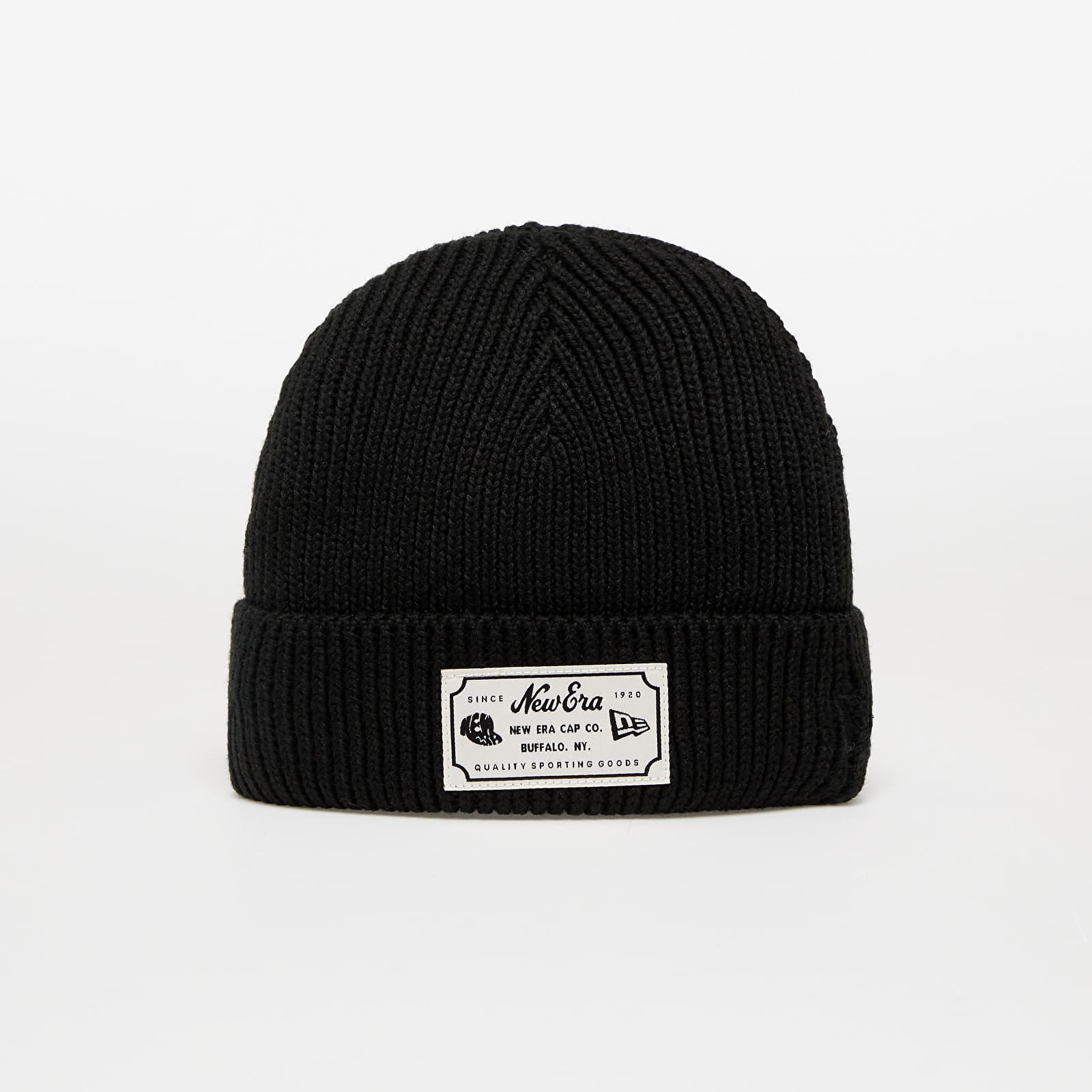 New Era Patch Short Cuff Beanie