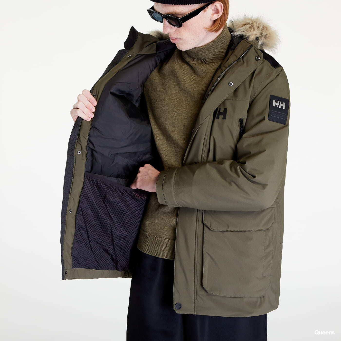 Helly hansen deals green parka