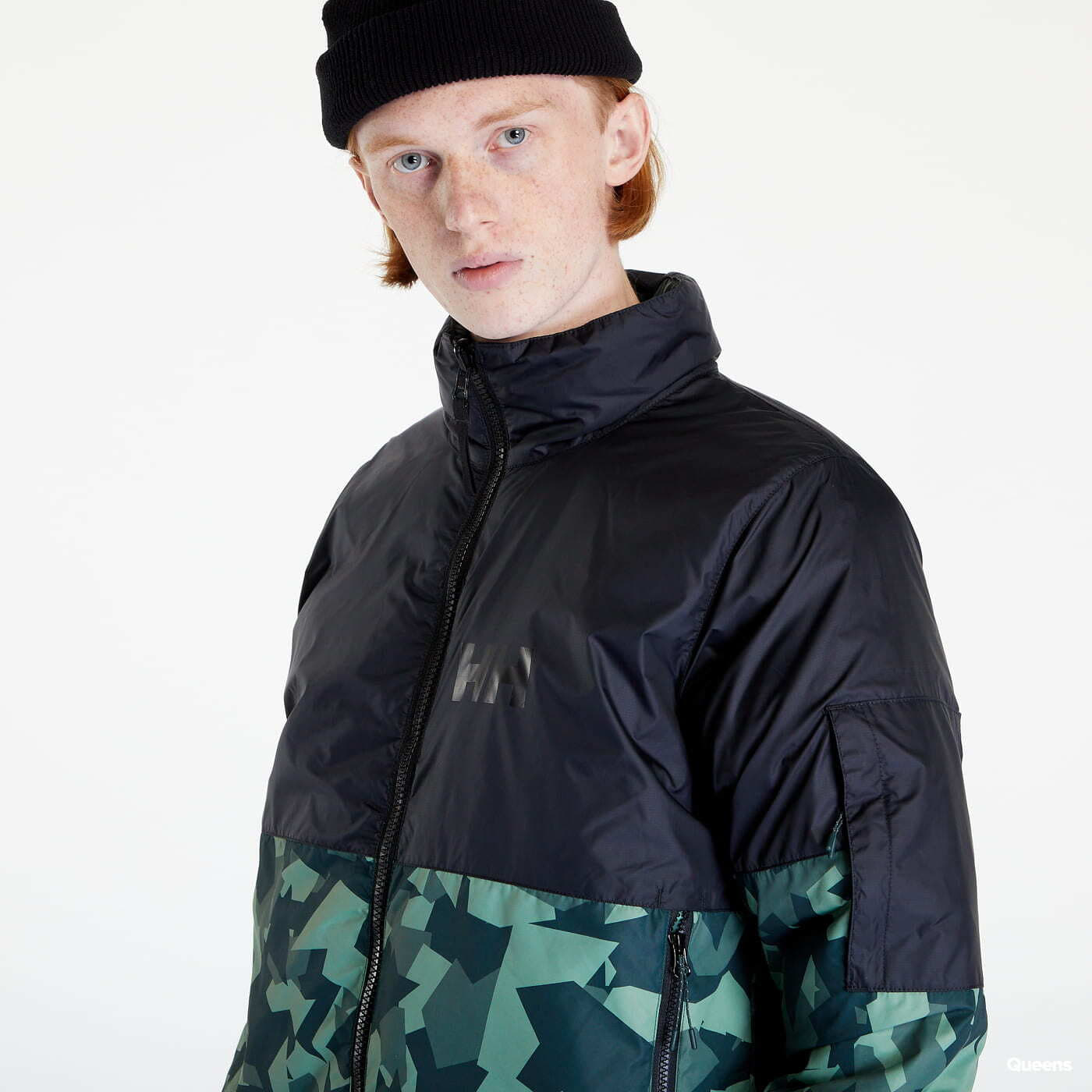 Jakne Helly Hansen Active Reversible Jacket Black/ Green
