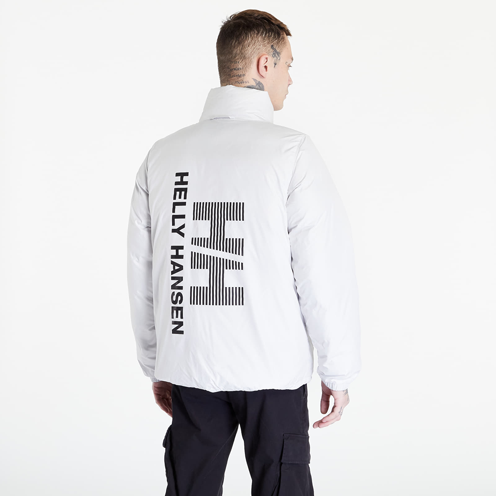 Jacken Helly Hansen Reversible Down Jacket Black / White