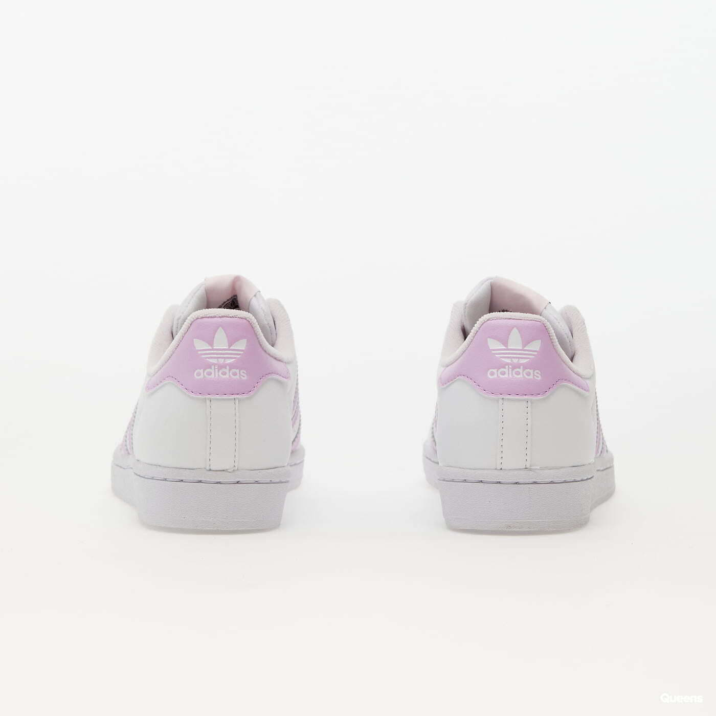 Women's sneakers and shoes adidas Originals Superstar Her Vegan W Cloud White/ Bliss Lilac/ Almost Pink