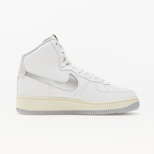Silver nike high tops hot sale