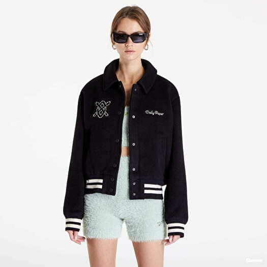 Jackets Daily Paper Nasra Varsity Jacket Black Queens