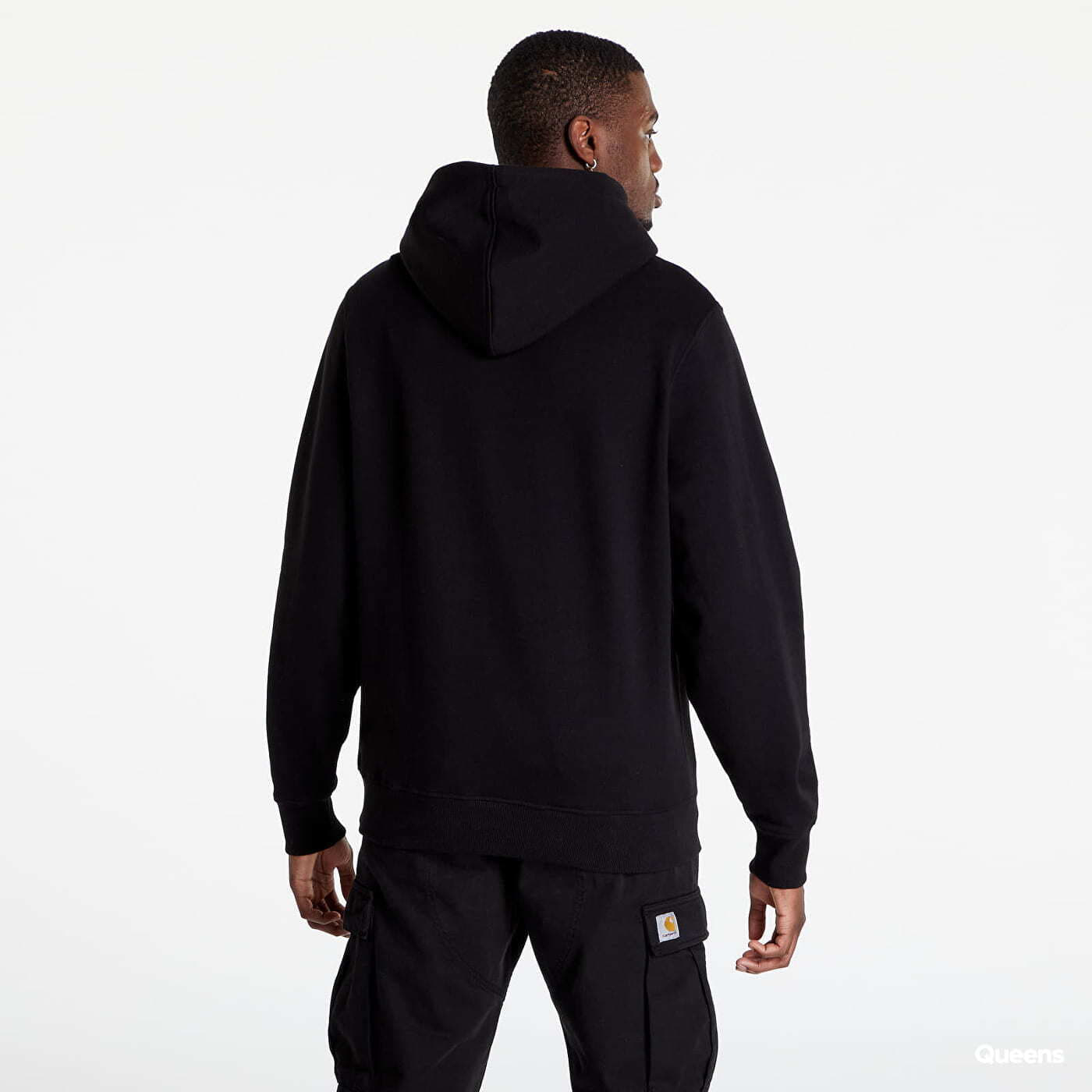 Mikiny Daily Paper Nakato Hoodie Black