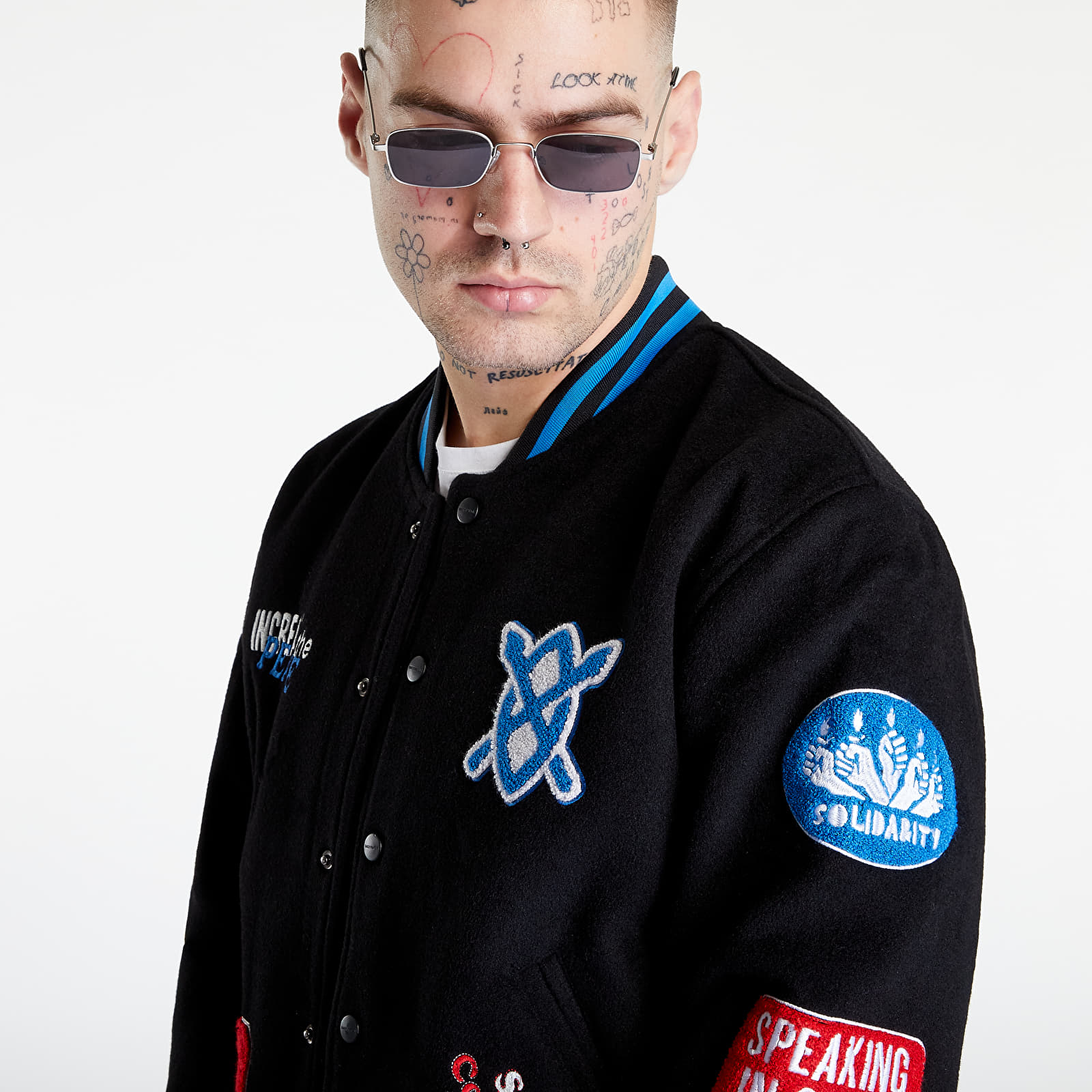 Jacken Daily Paper Neko Jacket Black