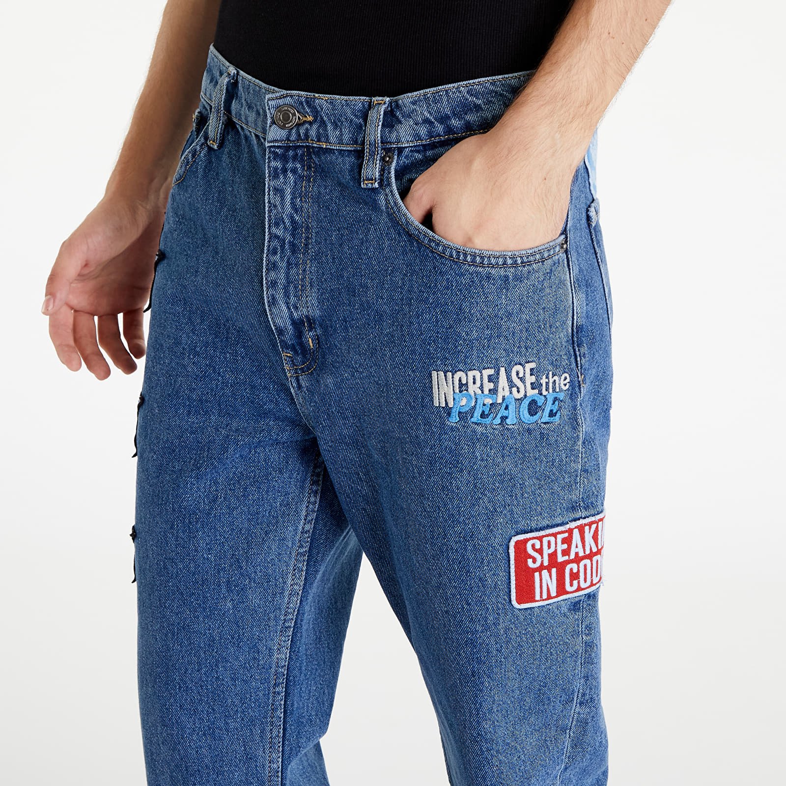 Daily paper best sale broek heren blauw