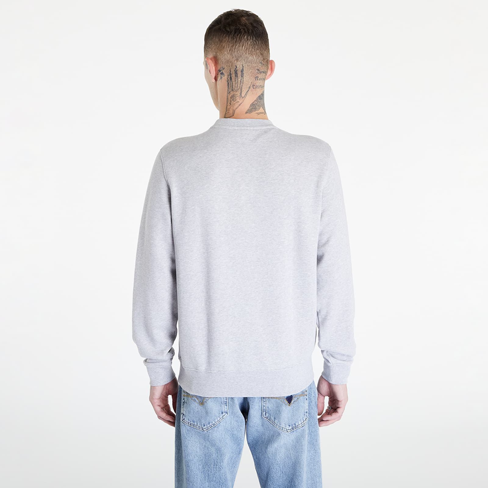 Lacoste crew neck sweatshirt grey outlet