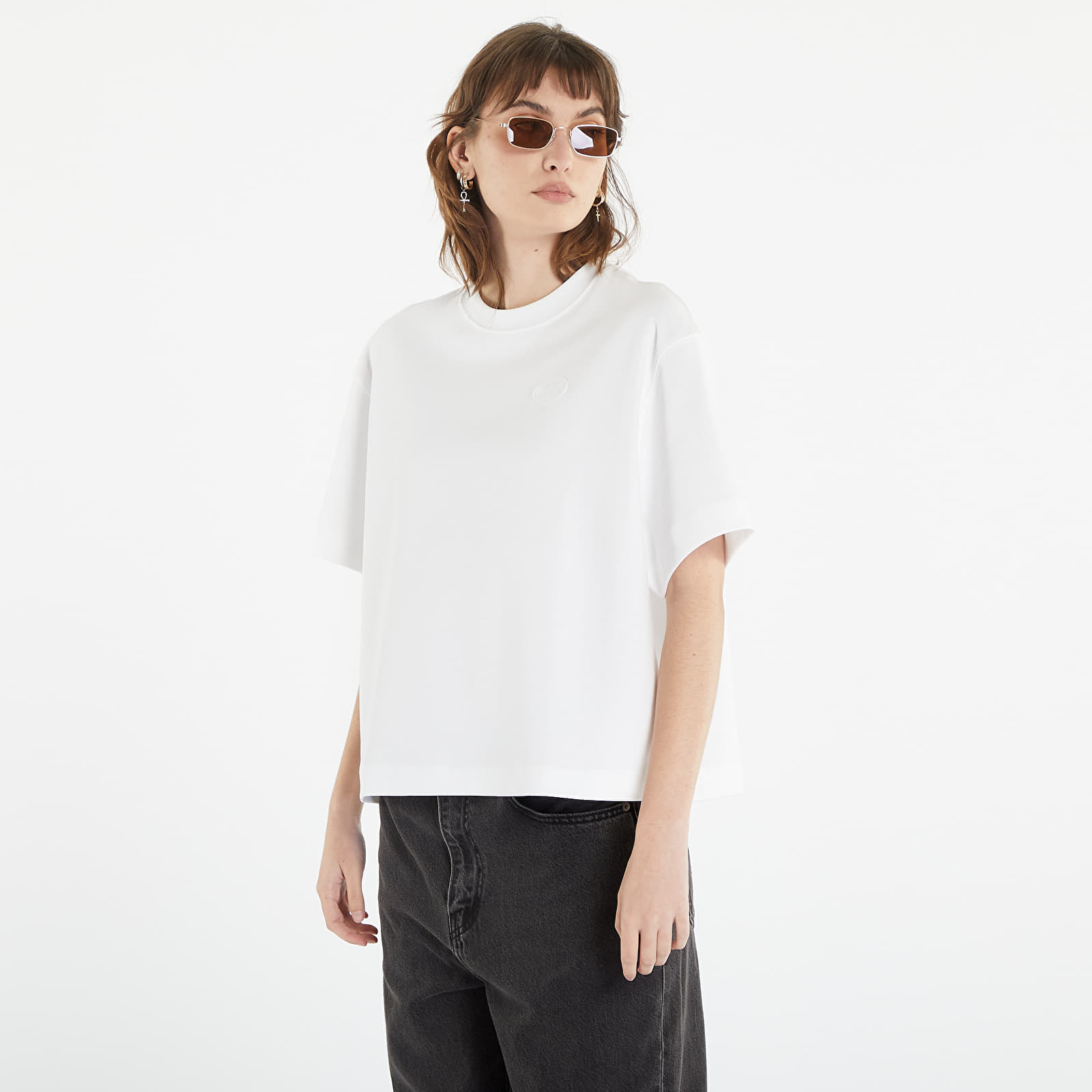 T-shirts LACOSTE Women's Oversized Fit T-Shirt White