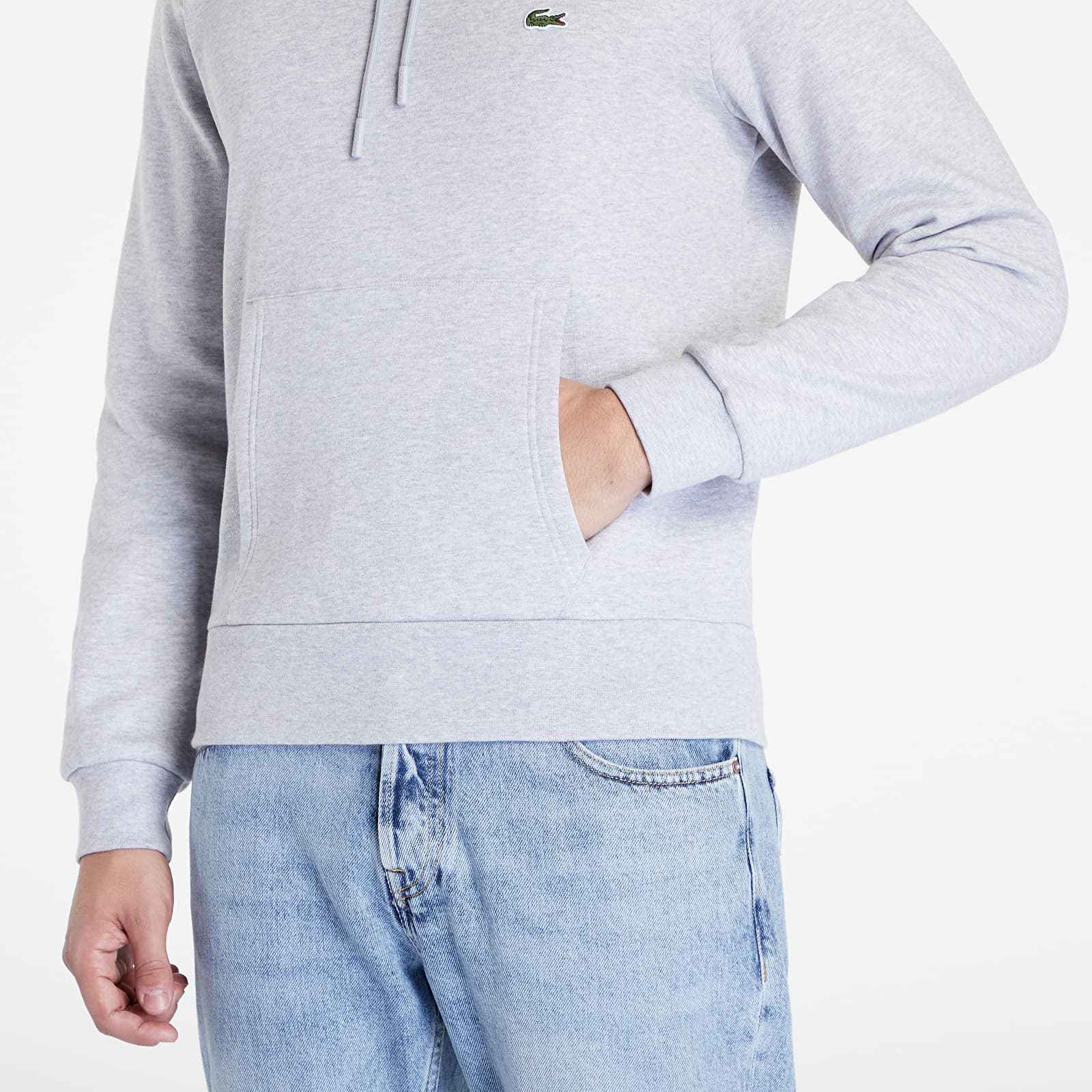Mikiny LACOSTE Sweatshirts Grey