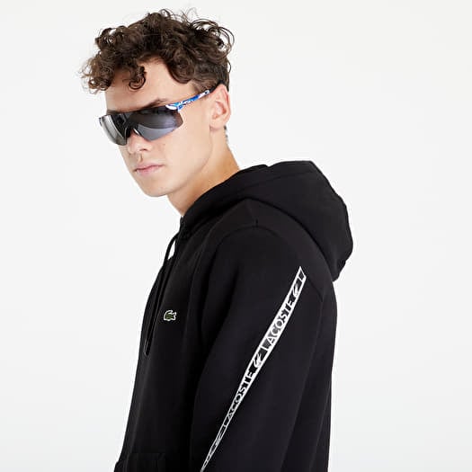 Black lacoste outlet hoodie
