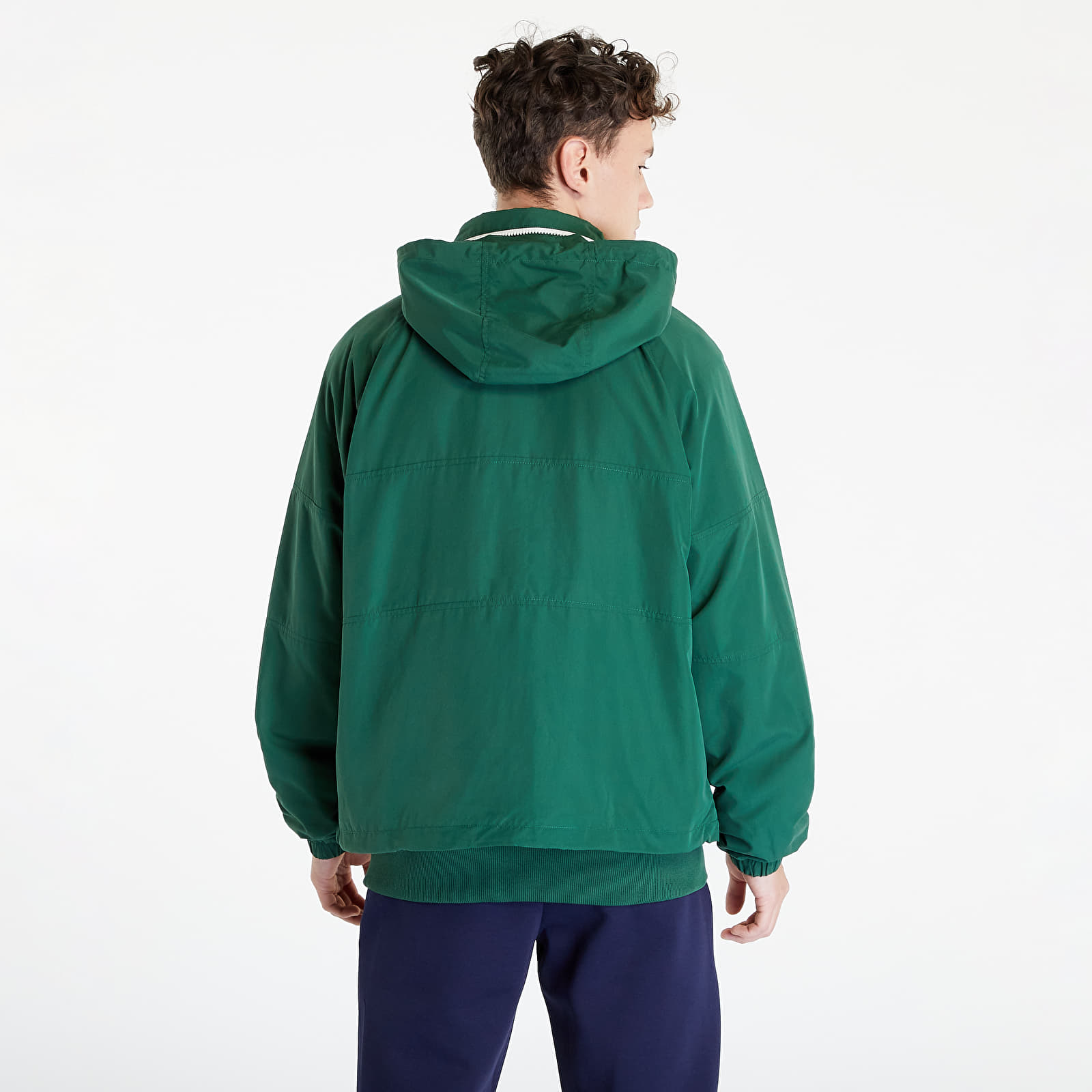 Dark green windbreaker store