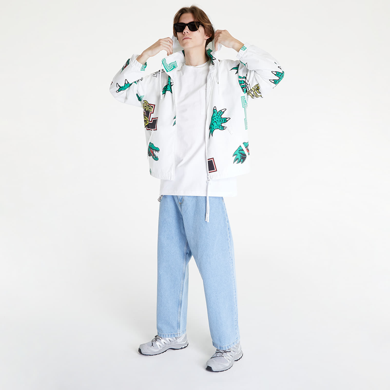 Windjacke LACOSTE Parkas & blousons White/ Multico