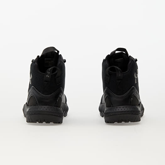 Men's shoes Under Armour Micro G Valsetz Mid Black/ Black/ Jet Gray
