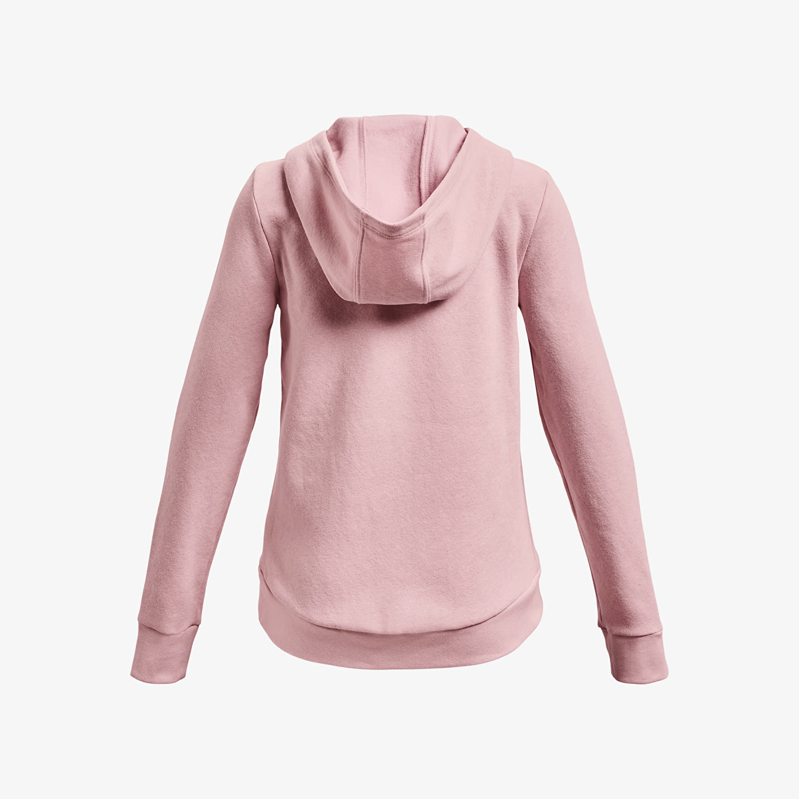 Mikiny Under Armour Rival Fleece LU FZ Hoodie Pink