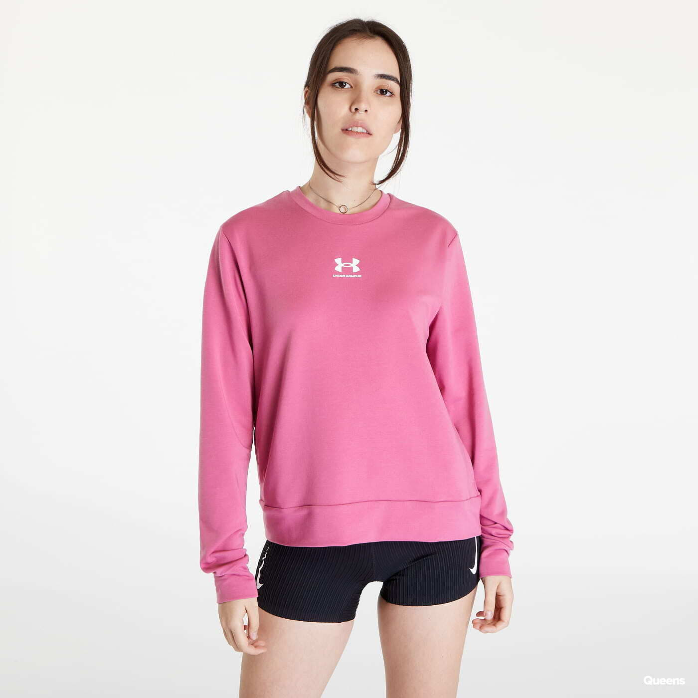 Under Armour Rival Terry Crew T Shirt