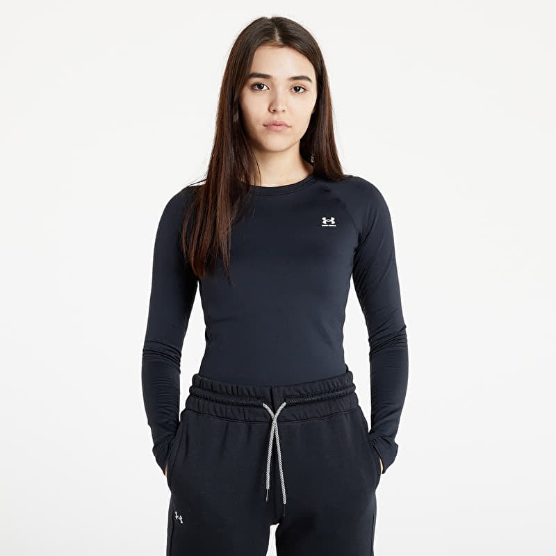 T-krekls Under Armour Authentics Crew Black/ White