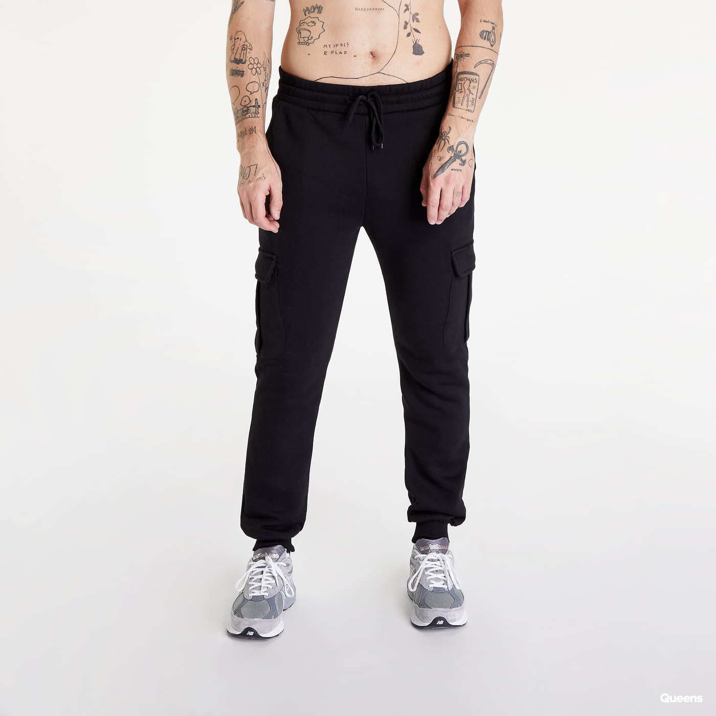Jogginghosen Urban Classics Cargo Sweatpants Black