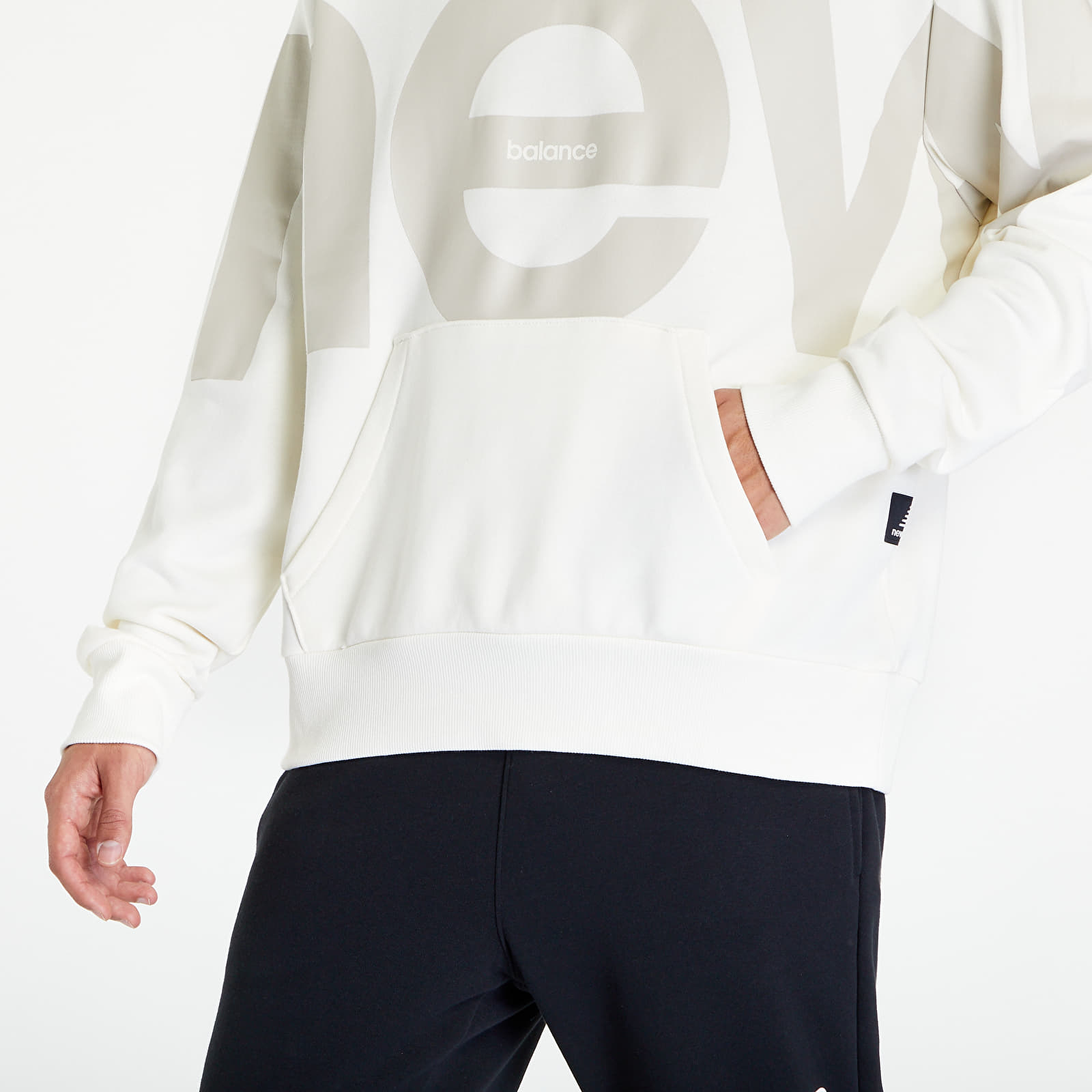 Sweatshirts New Balance Athletics Unisex Out of Bounds Hoodie Sea Salt Heather