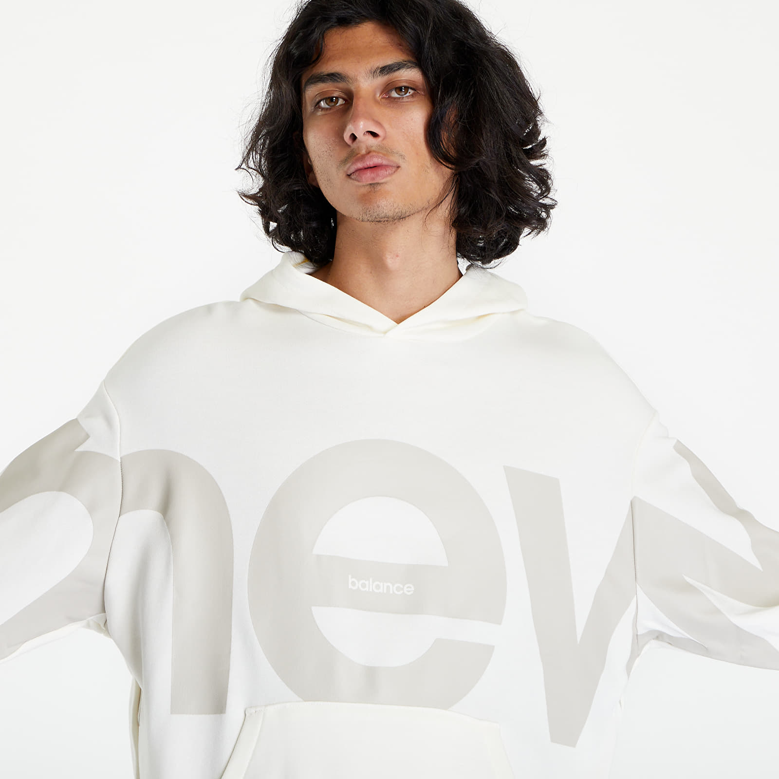 Sweatshirts New Balance Athletics Unisex Out of Bounds Hoodie Sea Salt Heather