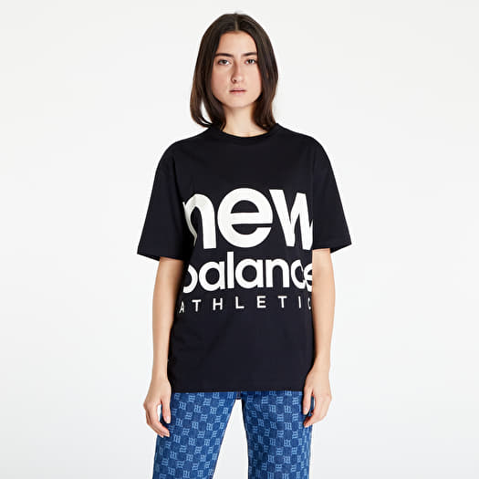 T-shirts New Balance Athletics Unisex Black of Out Queens Tee Bounds 