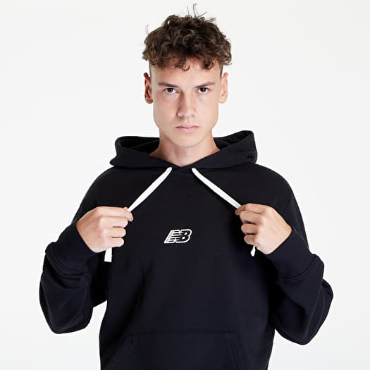 Hoodies and sweatshirts New Balance Essentials Fleece Hoodie Black Queens