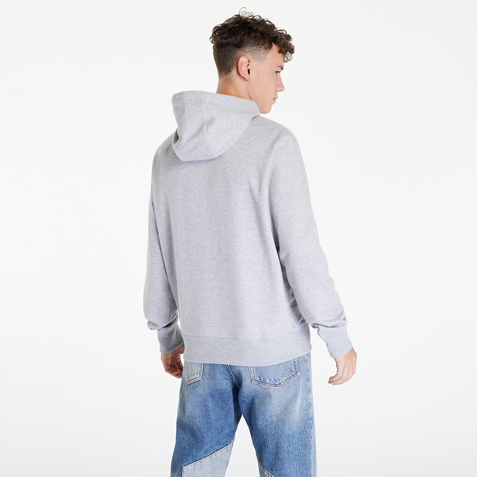 Mikiny New Balance Essentials Pullover Hoodie Athletic Grey