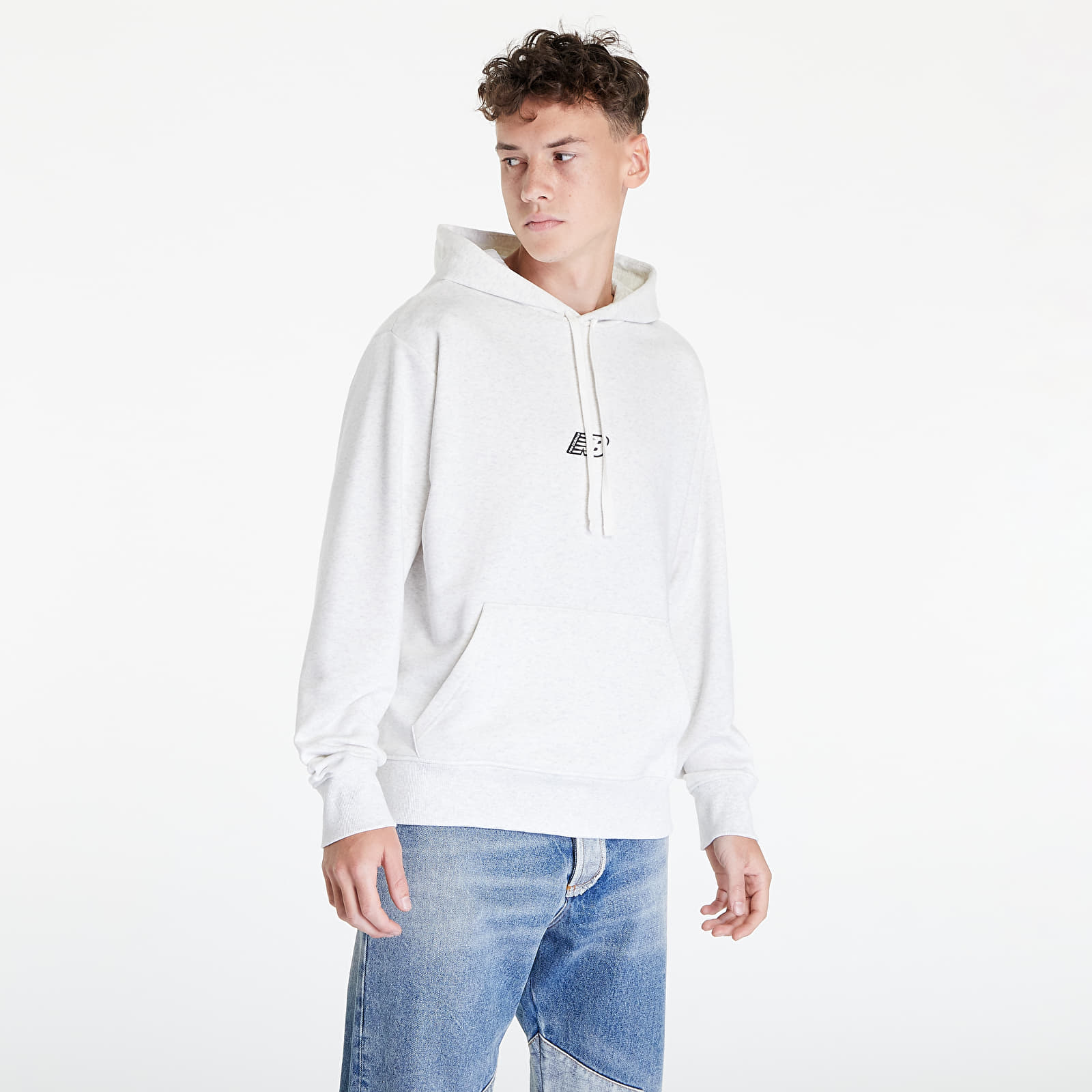 Hoodies and sweatshirts  New Balance Essentials Fleece Hoodie Sea Salt Heather