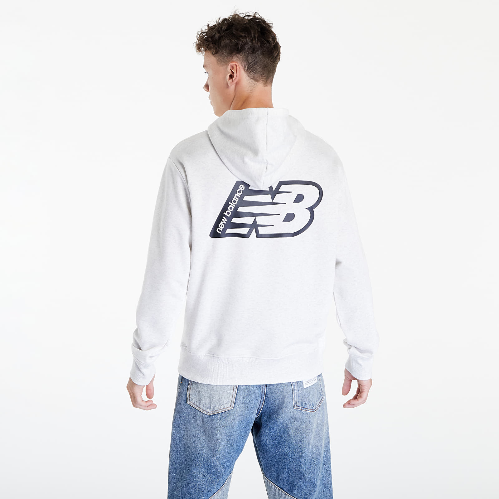 Hoodies and sweatshirts  New Balance Essentials Fleece Hoodie Sea Salt Heather