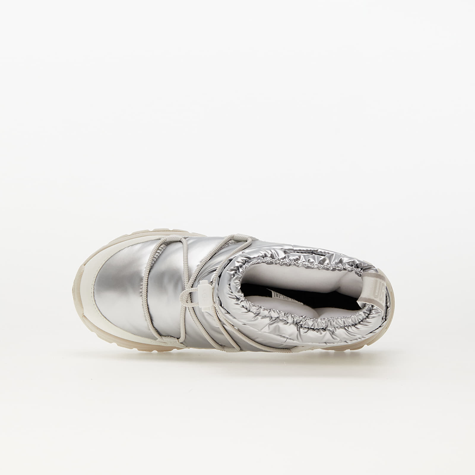 Dámské tenisky a boty UGG W Yose Puffer Mid Brushed Silver