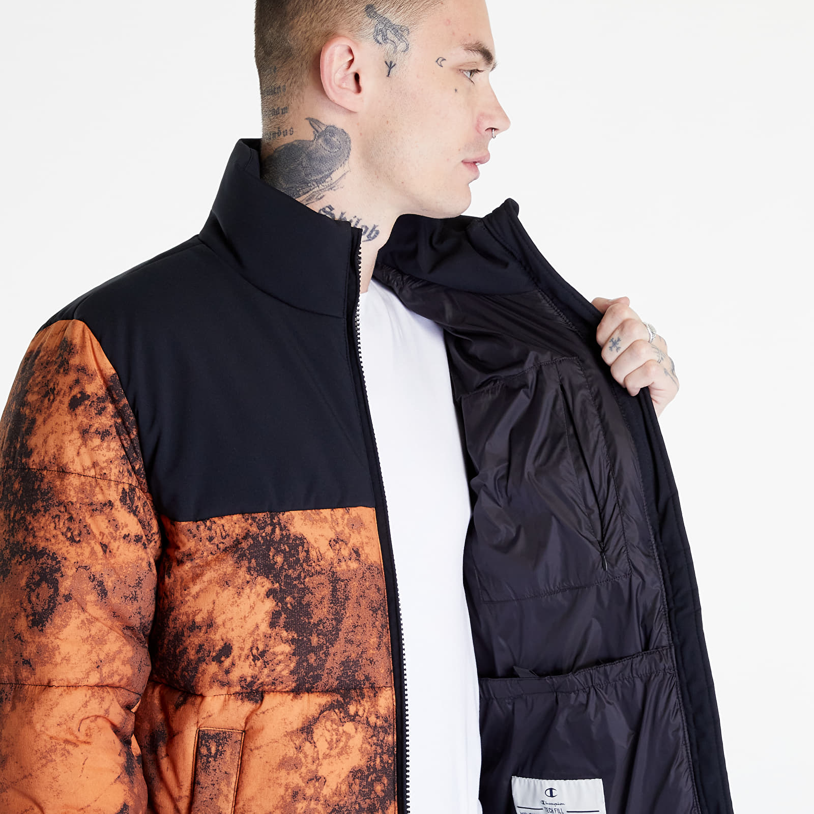 Champion jacket orange shop