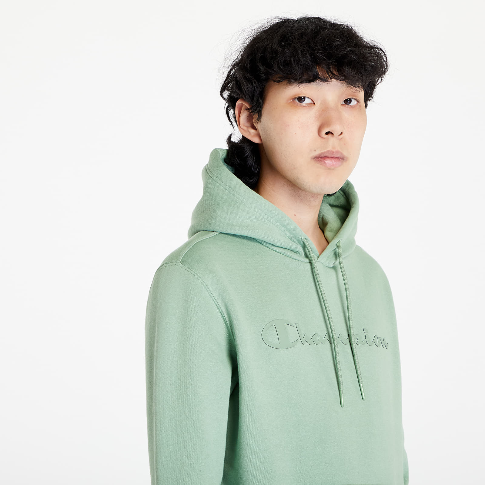 Sweatshirts Champion American Classics Hooded Sweatshirt Green Queens
