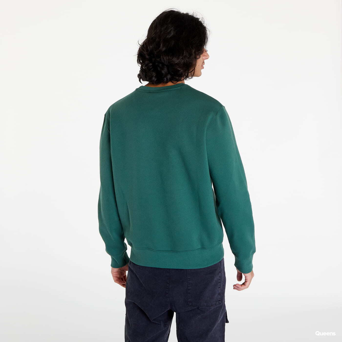 Hoodies and sweatshirts Champion Logo Crewneck Sweatshirt Green