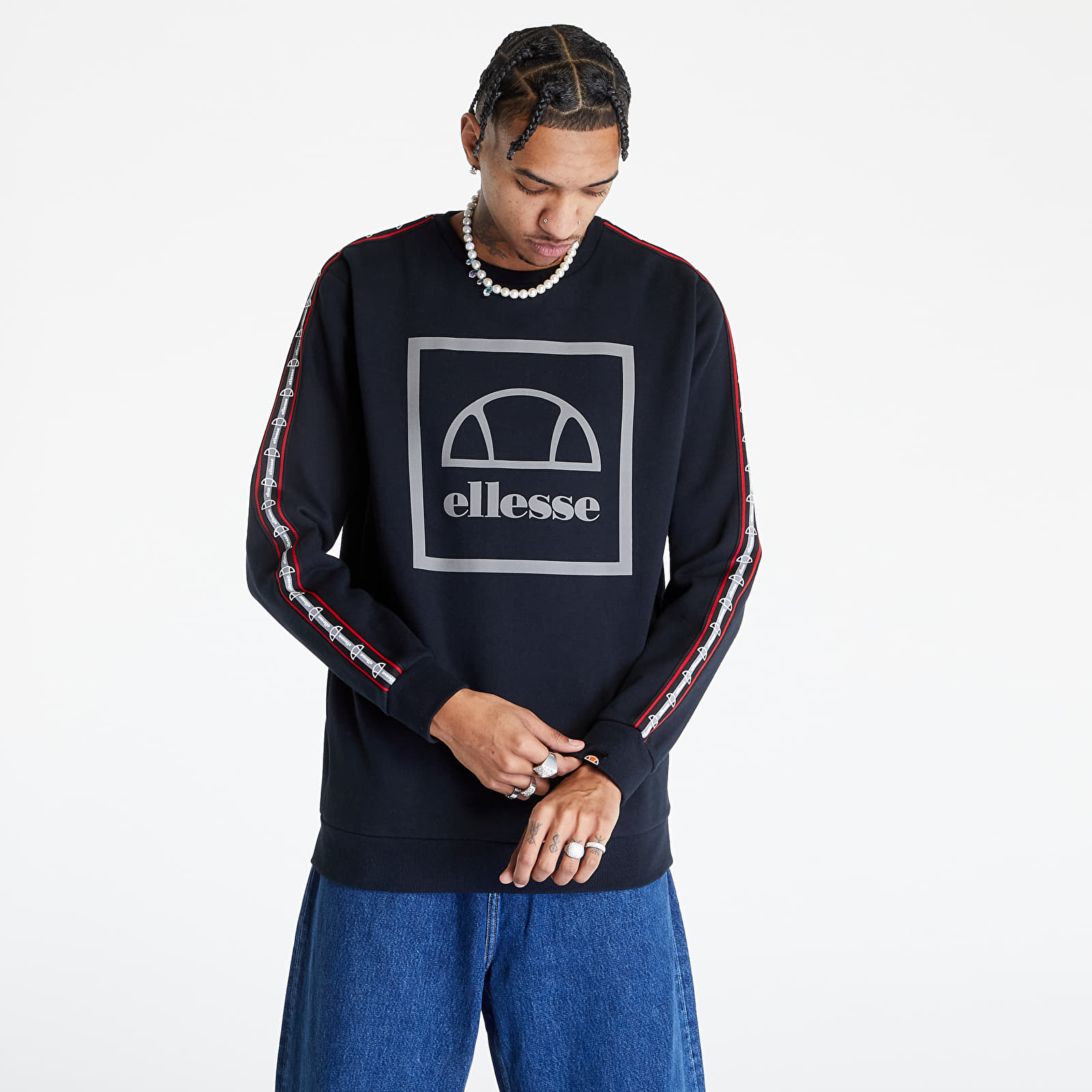 Hoodies and sweatshirts ellesse Ellena Sweatshirt Black Queens