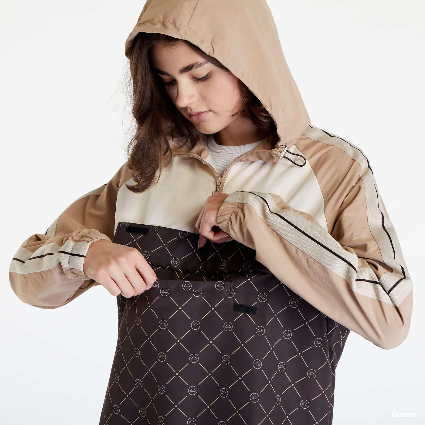 Jakker ellesse Graziella OH Jacket Light Brown