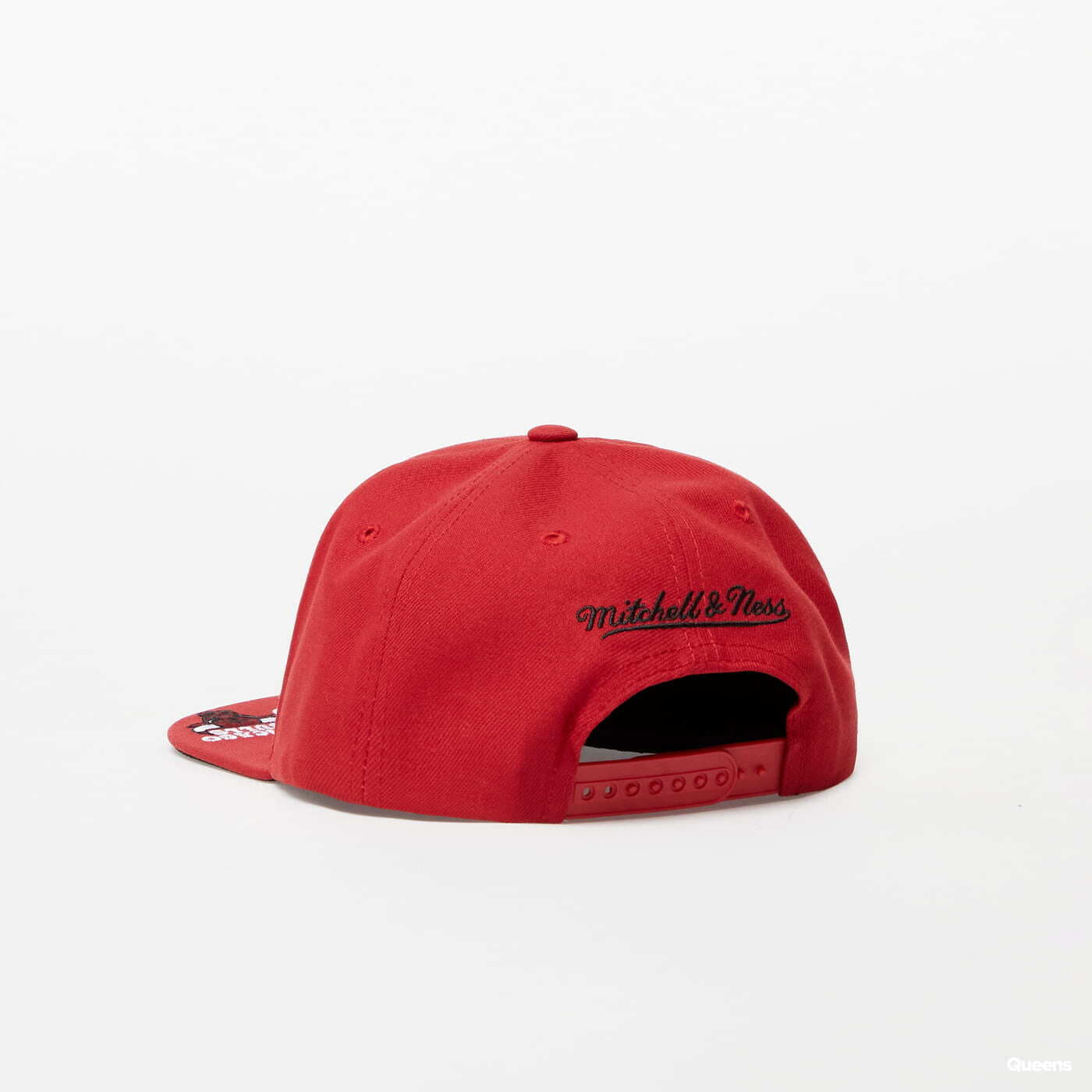 Caps Mitchell & Ness NBA Front Face Snapback Bulls Cap Red