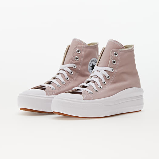 Women s sneakers and shoes Converse Chuck Taylor All Star Move Seasonal Color Stone Mauve White White Queens