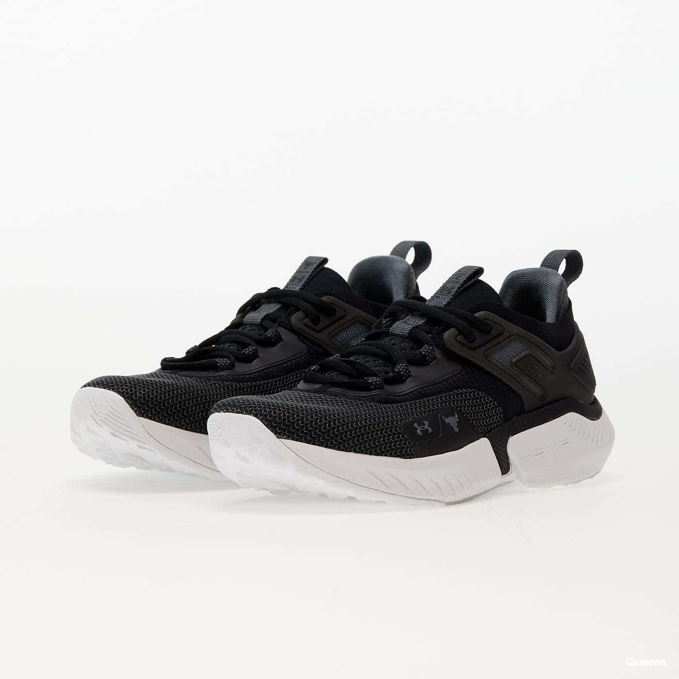 Vīriešu čības un apavi Under Armour Project Rock 5 Black/ White/ Pitch Gray
